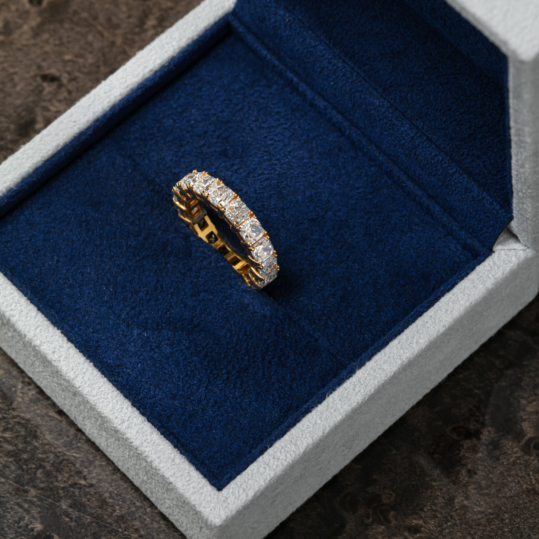 Cushion Cut Full Eternity Ring (MG019)