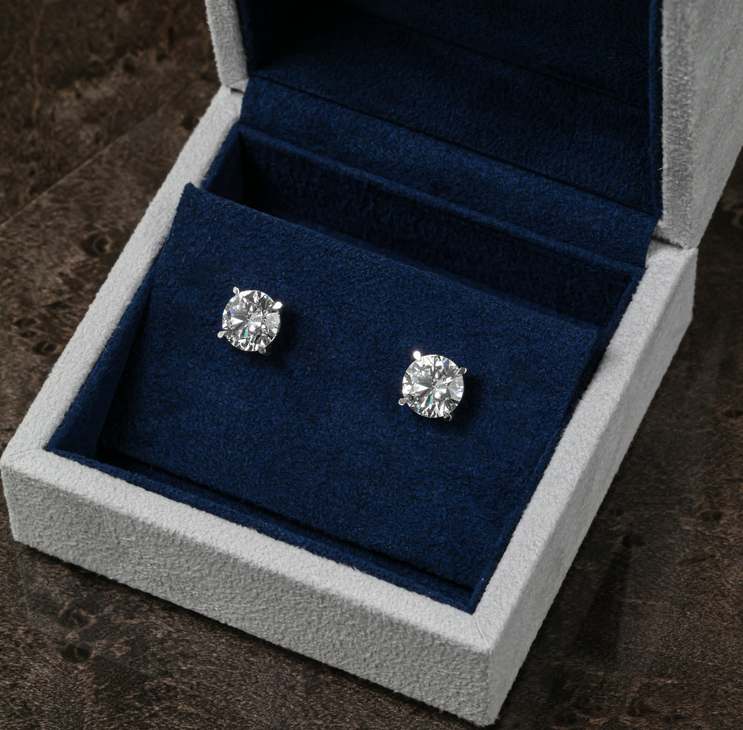 Round Cut Earrings – Radiant Muse