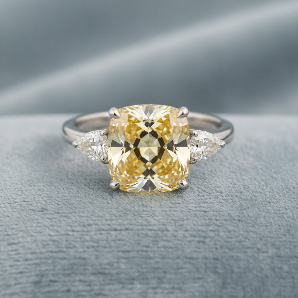 Amber Cushion Charm (MG069)