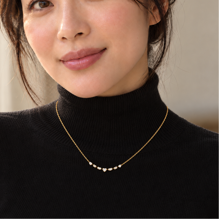 Heart Symphony Necklace (MG465)