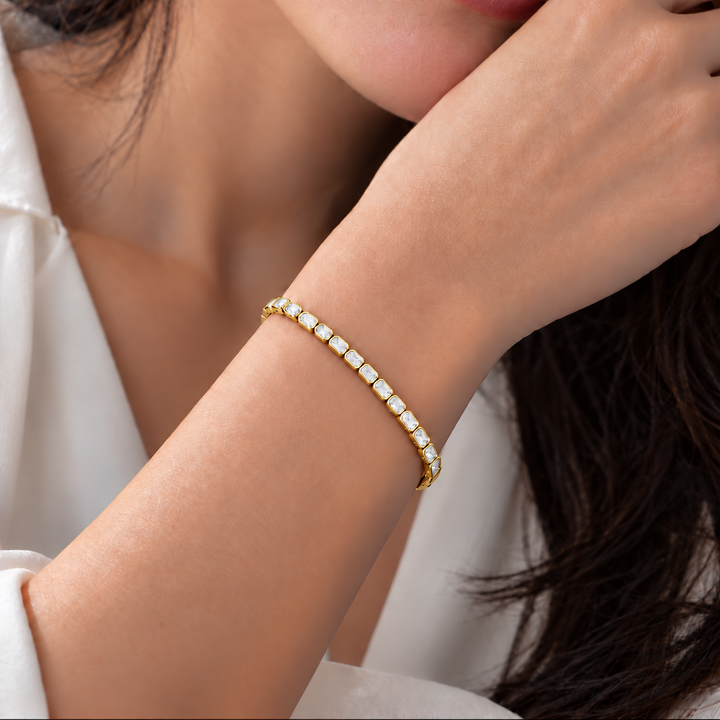 Radiant Line Tennis Bracelet (MG483)