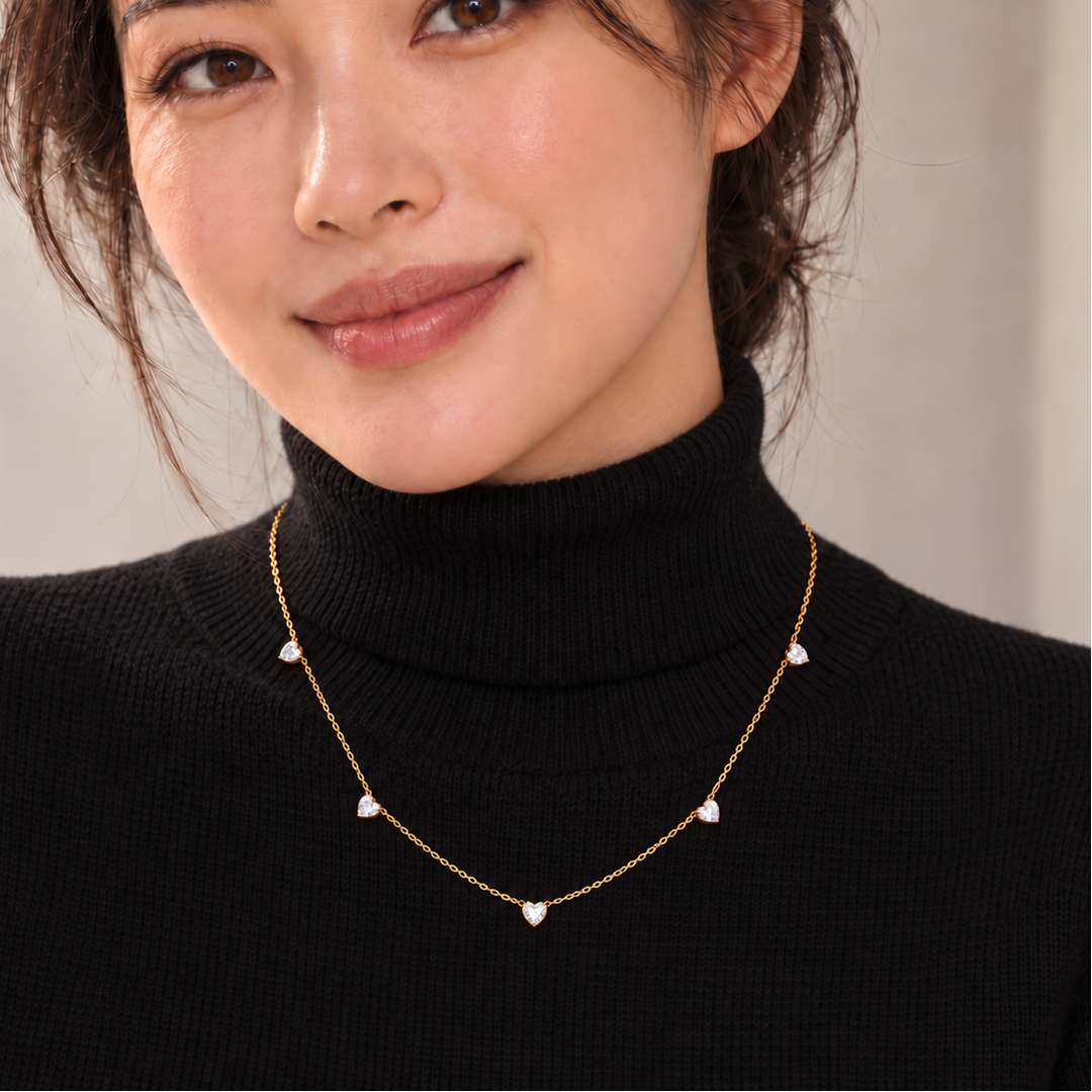 Heart Whisper Necklace (MG466)