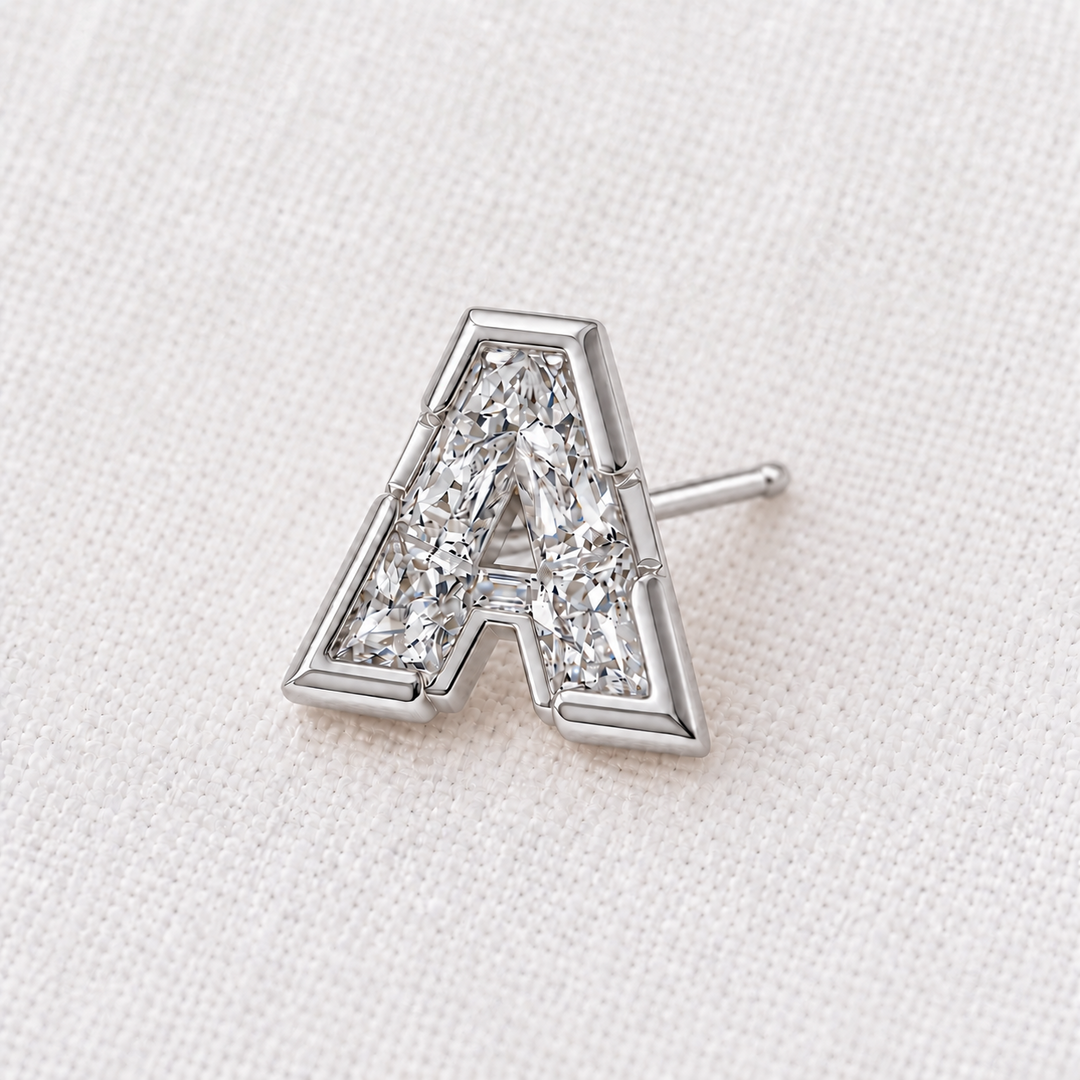 Facet Initial Stud (MG415)