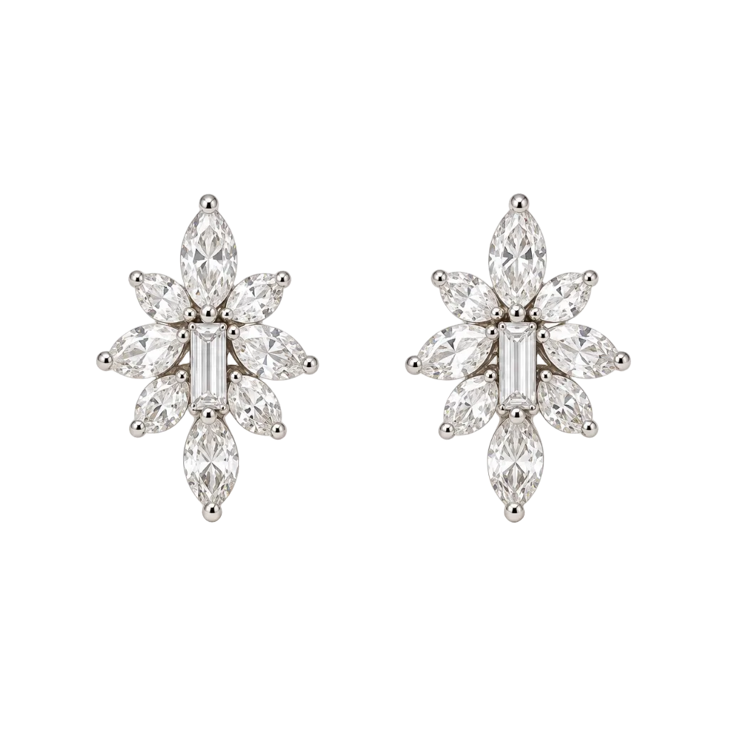 Étoile Baguette Studs (MG421)