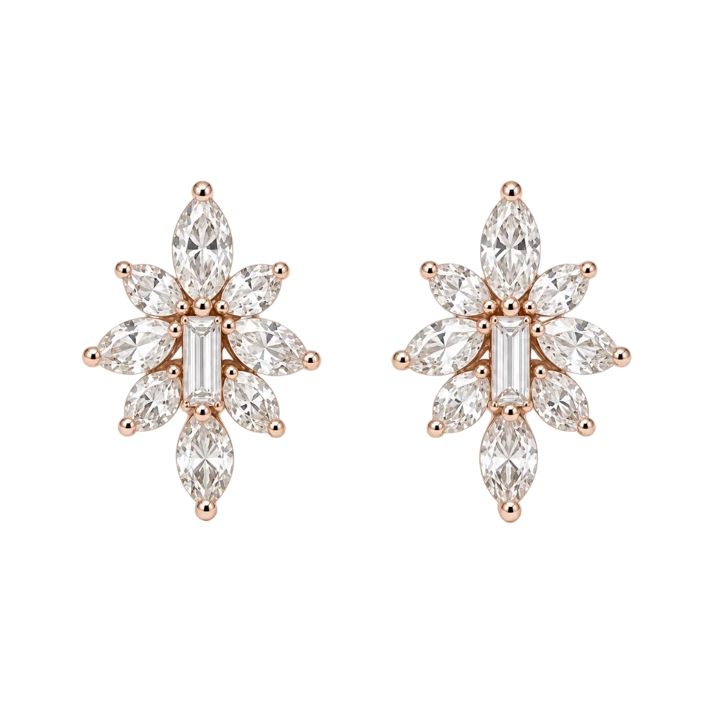 Étoile Baguette Studs (MG421)