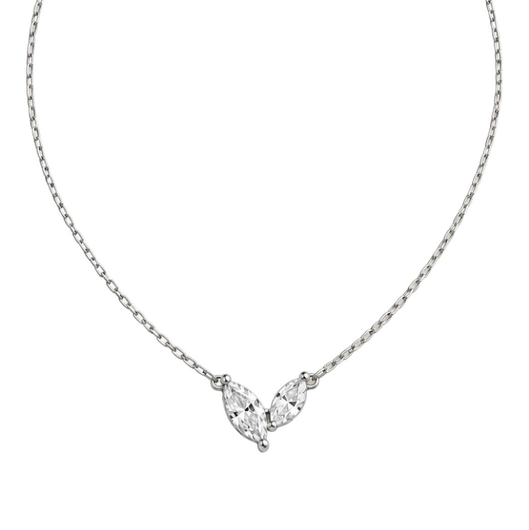 Round Tennis Necklace