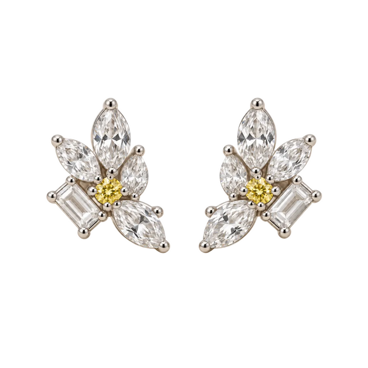 Luna Leaf Studs