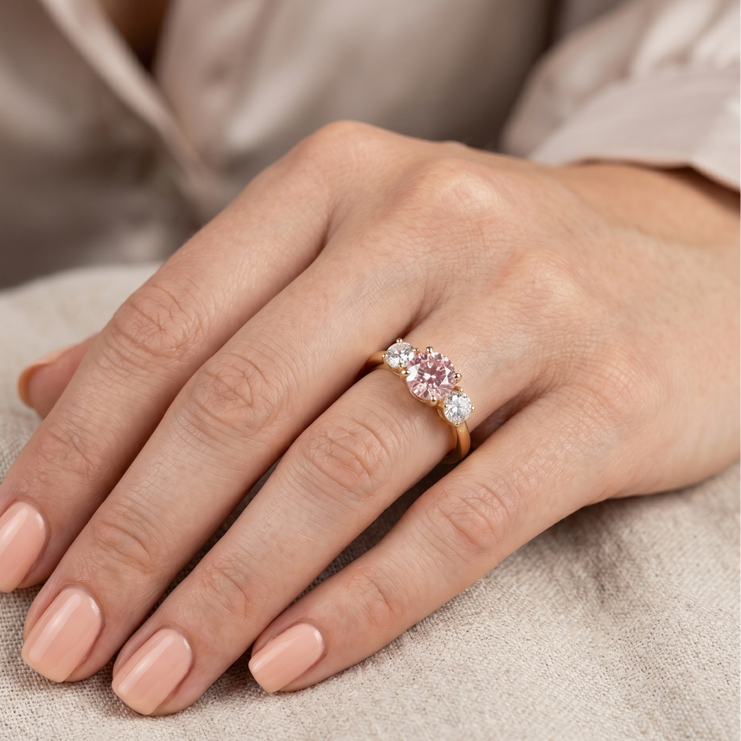 Trinity Pink Radiance Ring (MG272)
