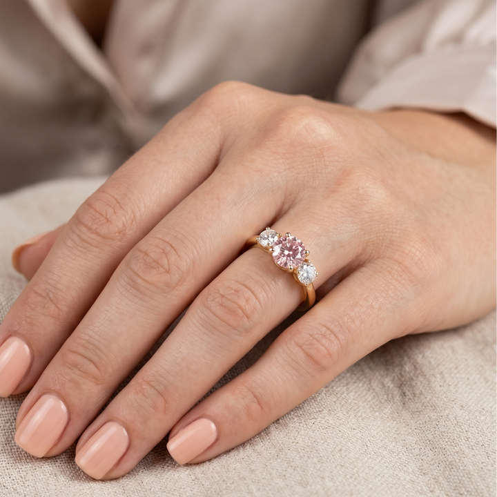 Trinity Pink Radiance Ring (MG272)