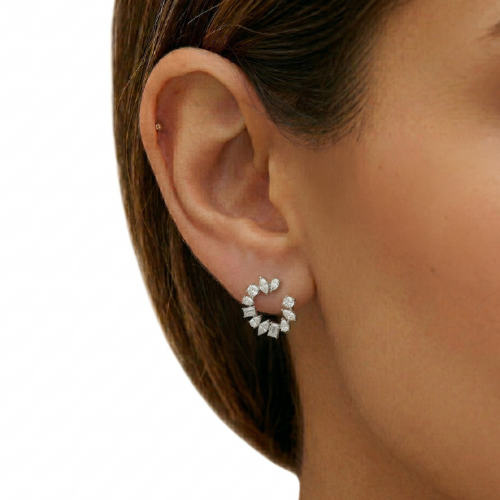 Moonlight Cluster Earrings (MG200)