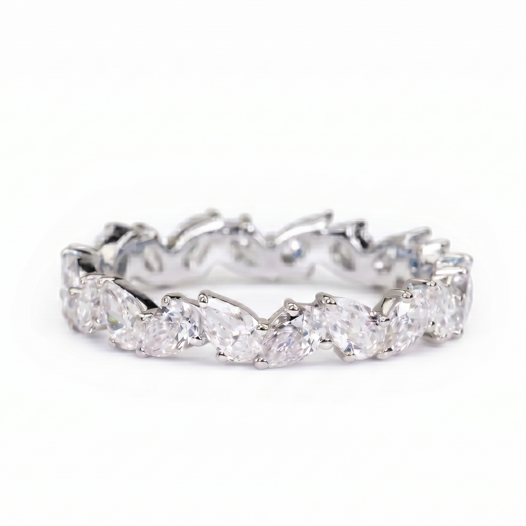 Emerald Cut Eternity Ring