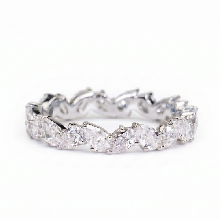 Emerald Cut Eternity Ring