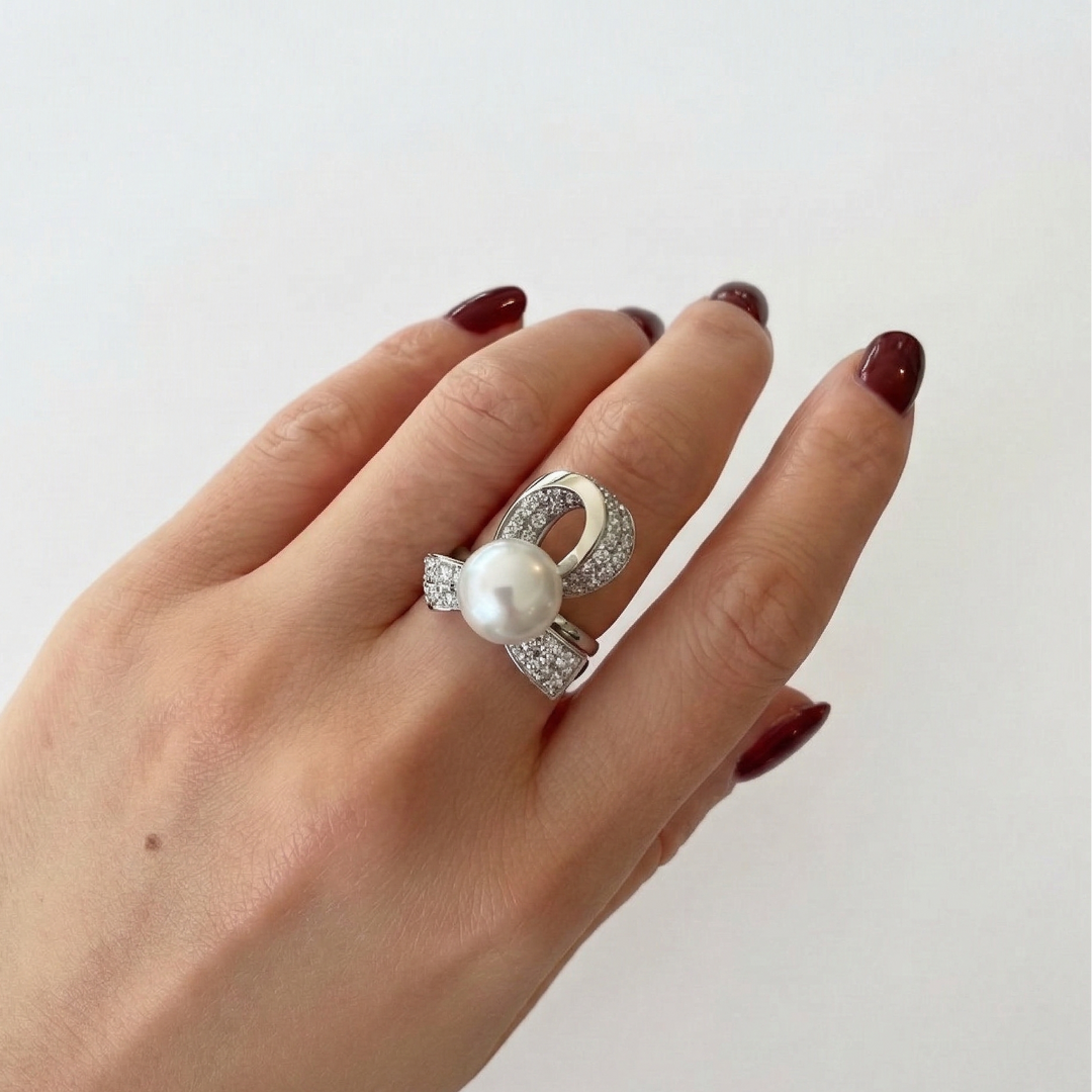 Ribbon Necklace and Ring (MG2001)