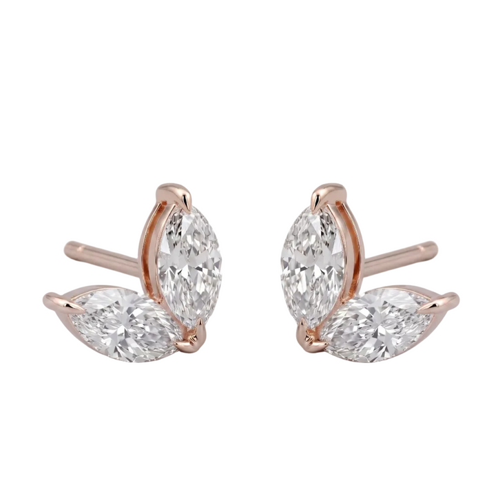 Luna Leaf Studs (MG278)