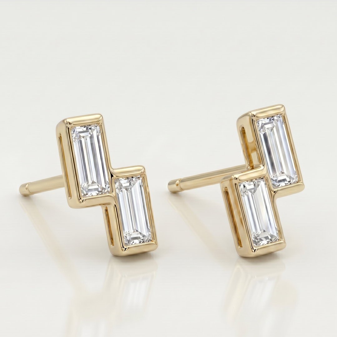 Offset Duo Studs (MG275)