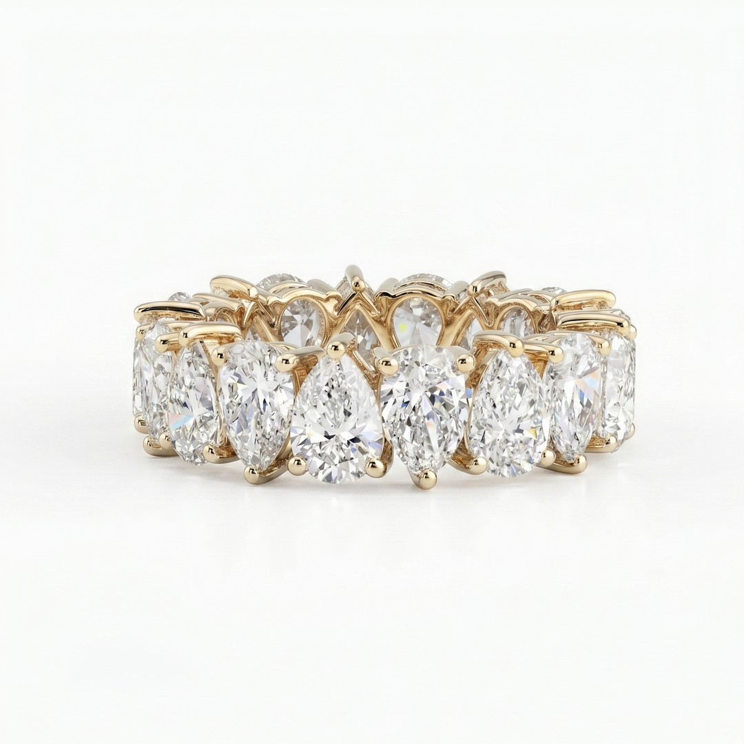 Signature Pear Eternity Ring (MG248)