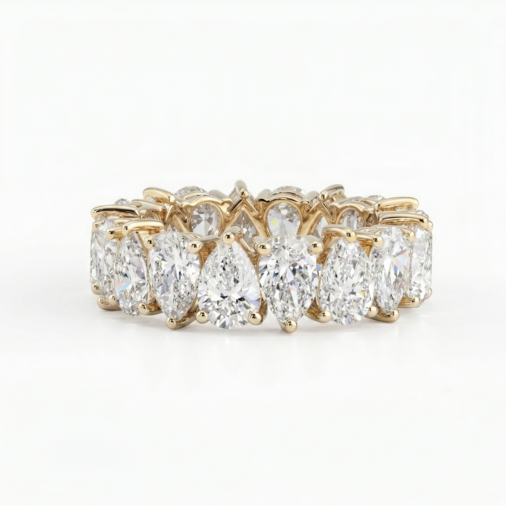 Signature Pear Eternity Ring (MG248)