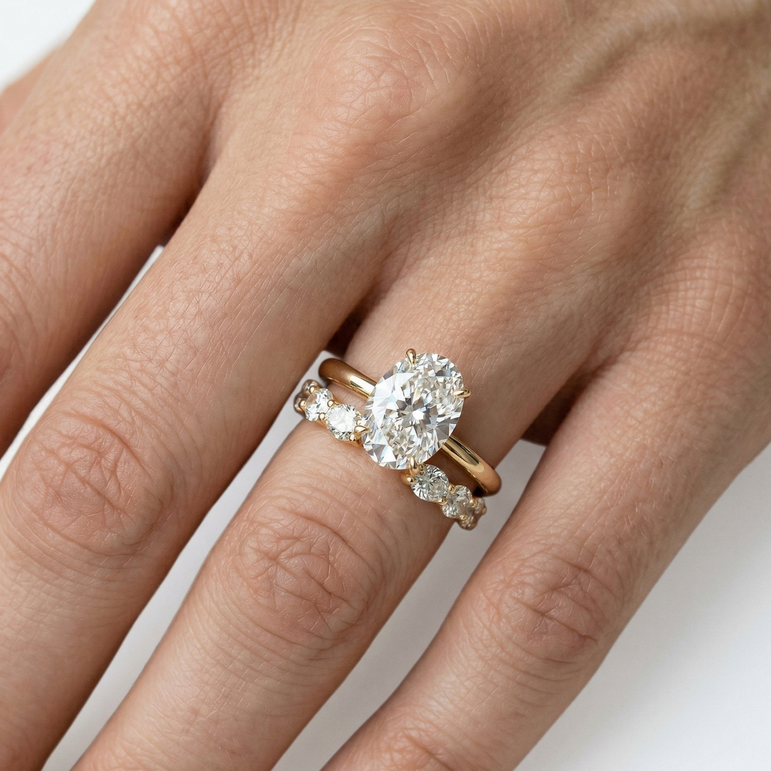 Oval Duet Ring : Duet Collection (MG207)
