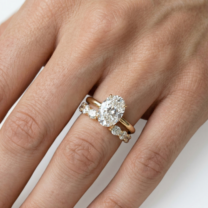 Oval Duet Ring : Duet Collection (MG207)