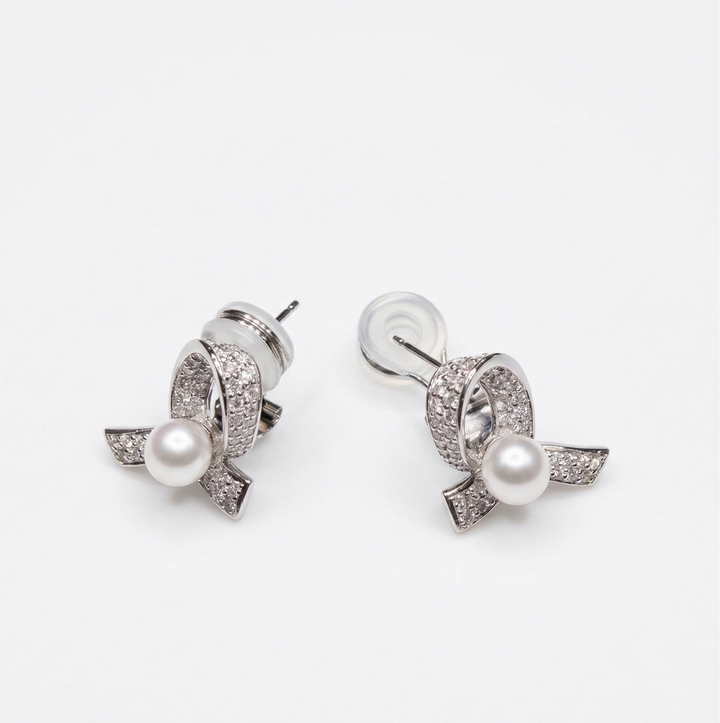 Ribbon Earrings and Ring (MG2002)