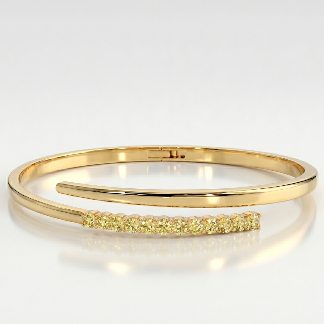 Yellow Liora : Liora Bangle Collection (MG235)