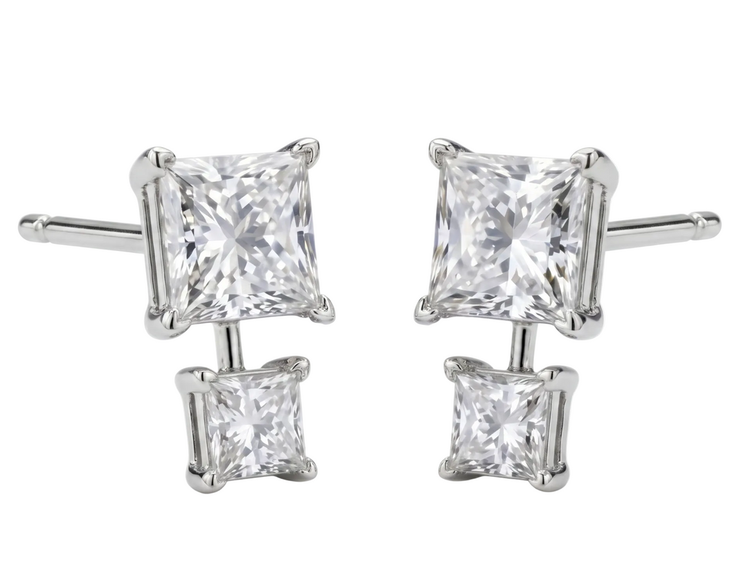 Twin Prism Studs (MG243)