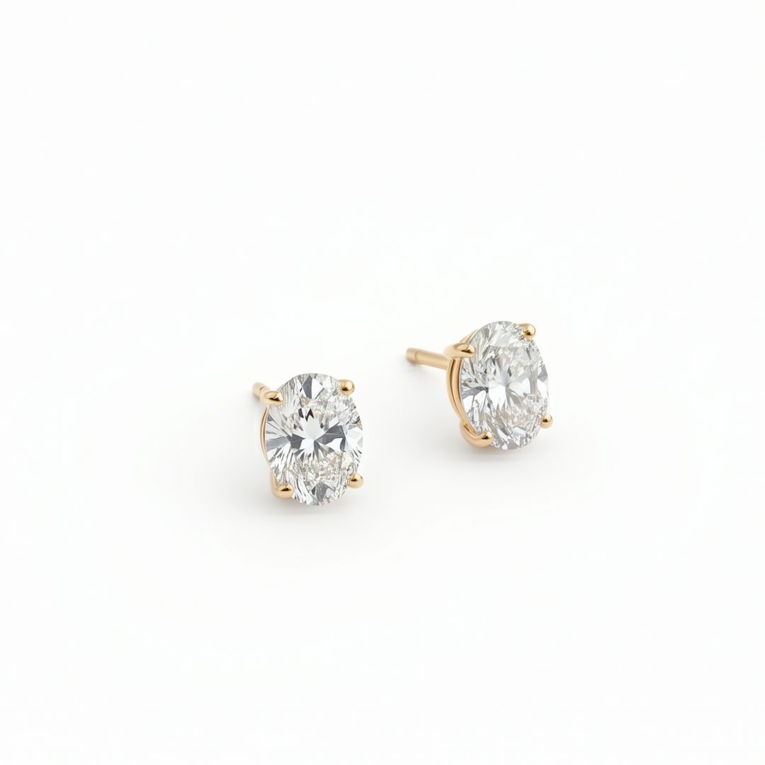 Oval Earring (MG038)