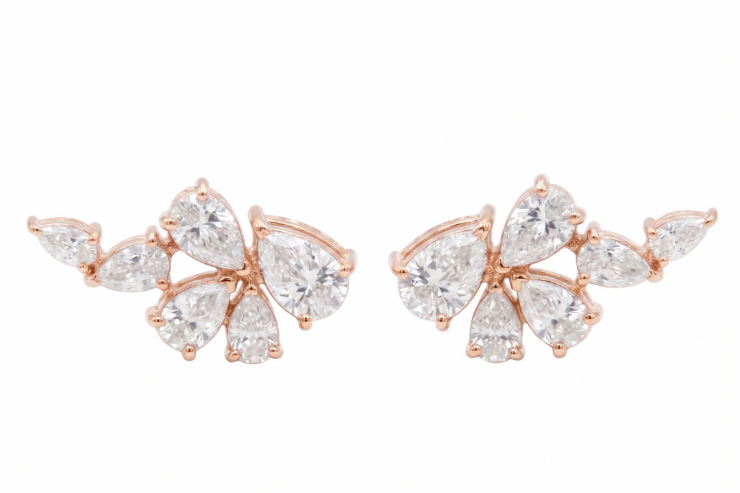Lumière Bloom Stud Earrings (MG215)