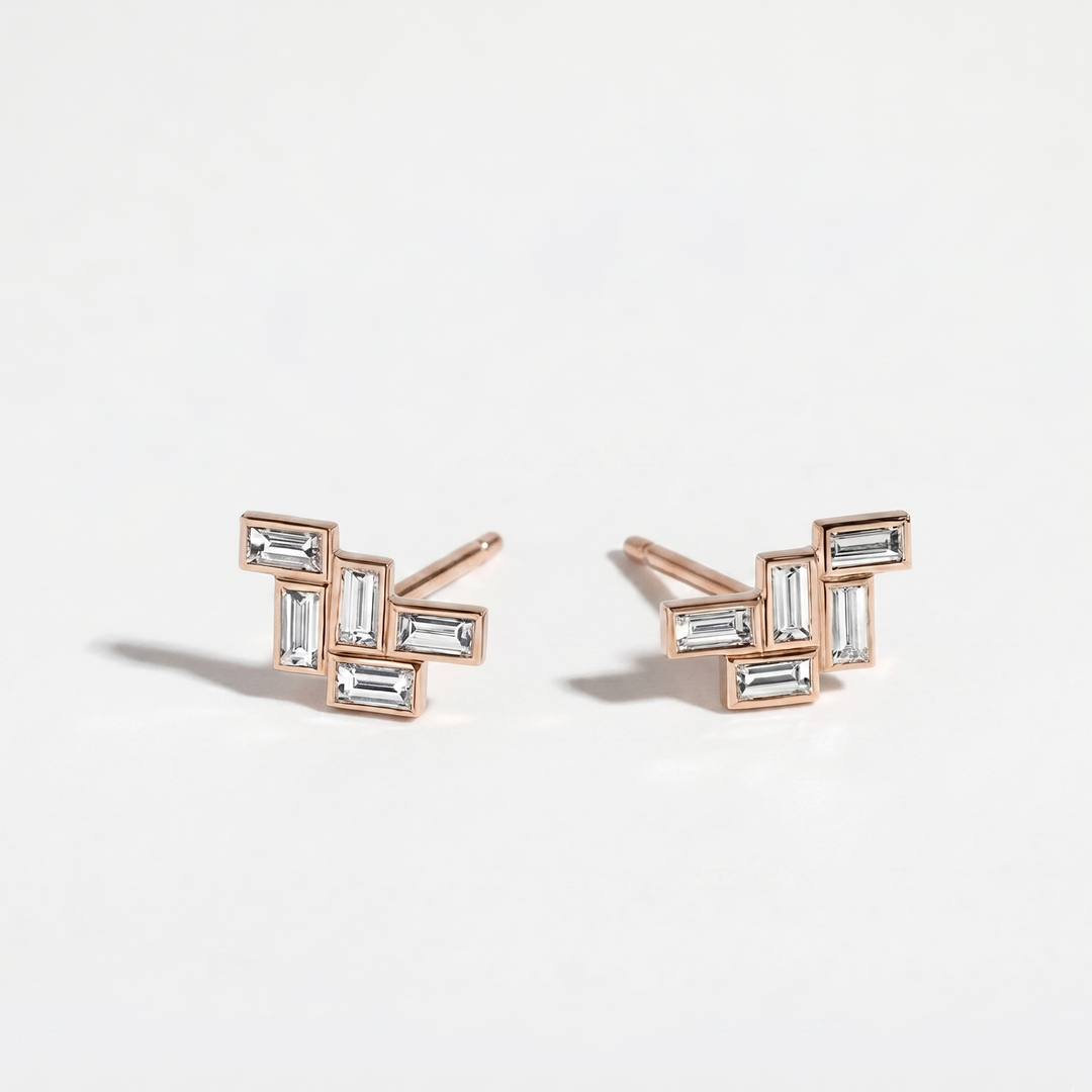 Oria Cluster Earrings (MG277)