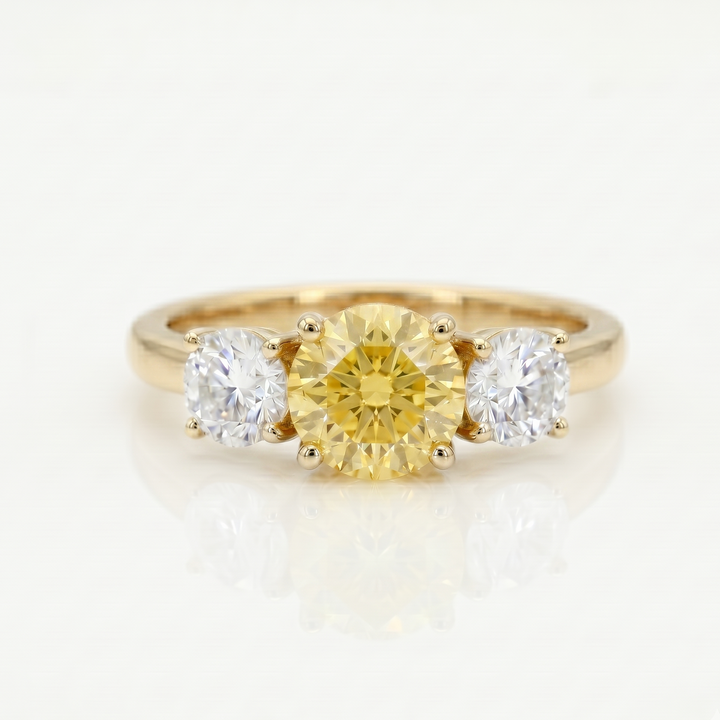 Trinity Yellow Radiance Ring (MG271)