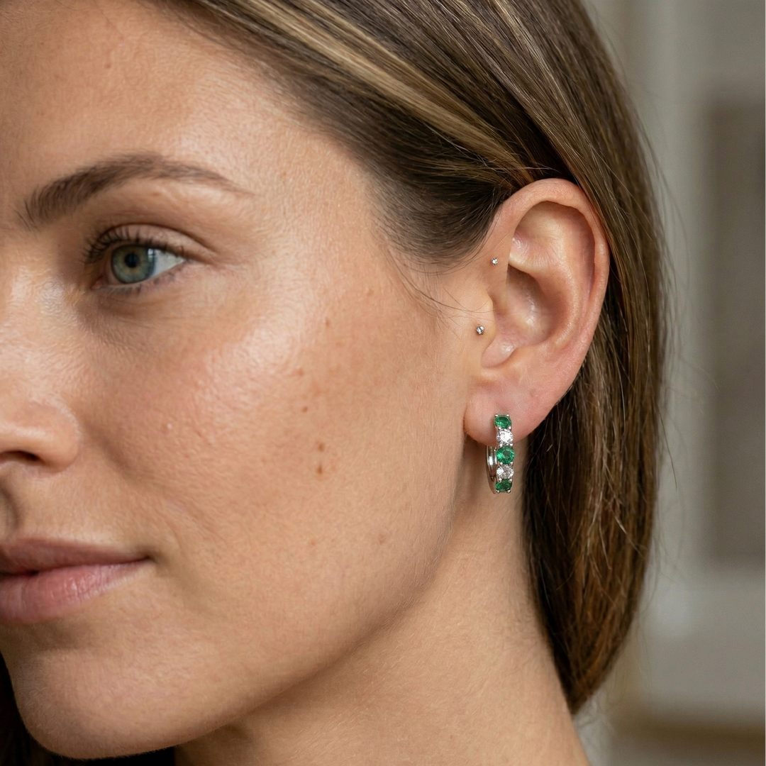Emerald Rhythm Hoops (MG187)