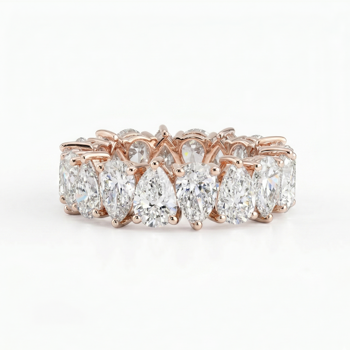 Signature Pear Eternity Ring (MG248)