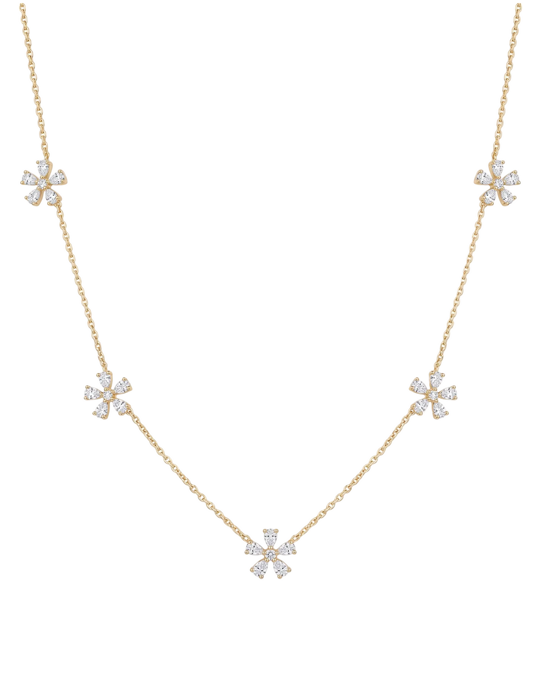 Ruby Bloom Necklace