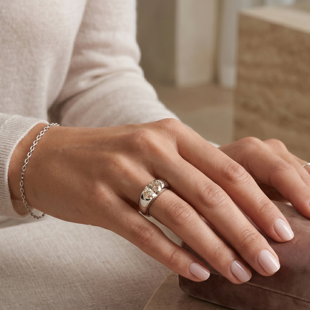 Aurelia Oval Ring (MG131)