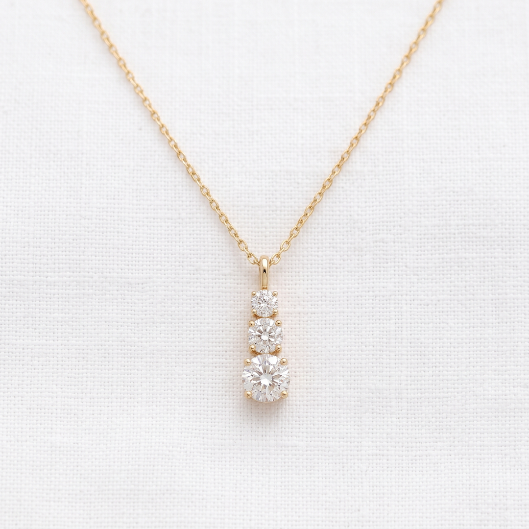 Ruby Bloom Necklace