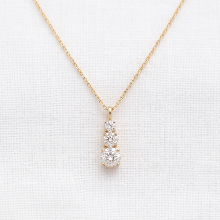 Ruby Bloom Necklace