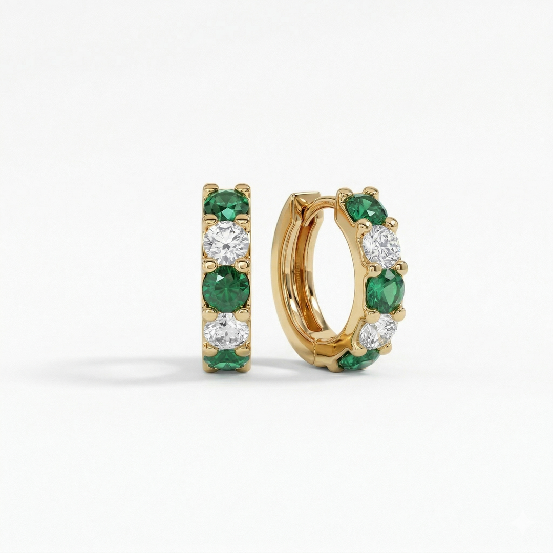 Emerald Rhythm Hoops (MG187)