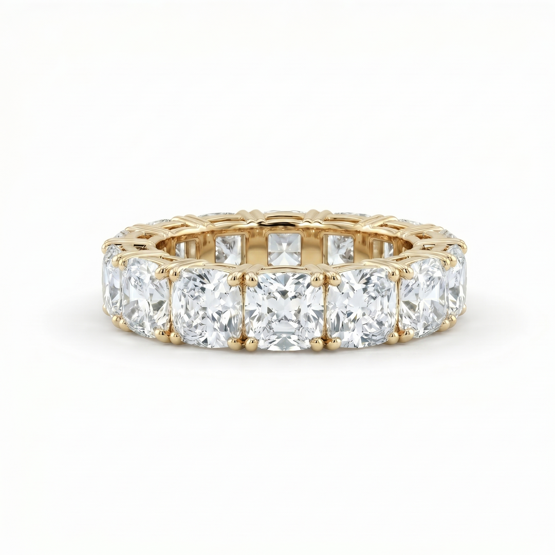 Cushion Cut Full Eternity Ring (MG019)