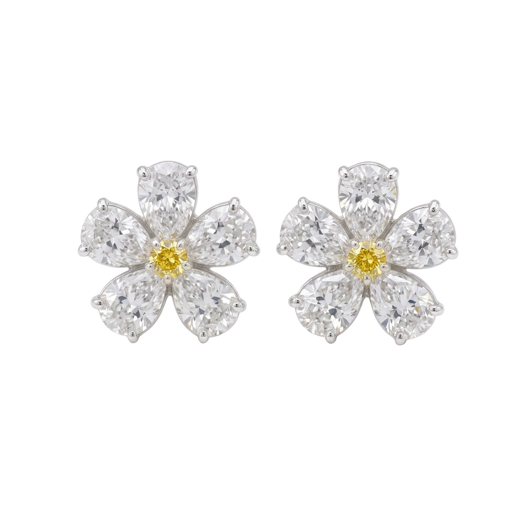 Yellow Bloom Studs (MG377)