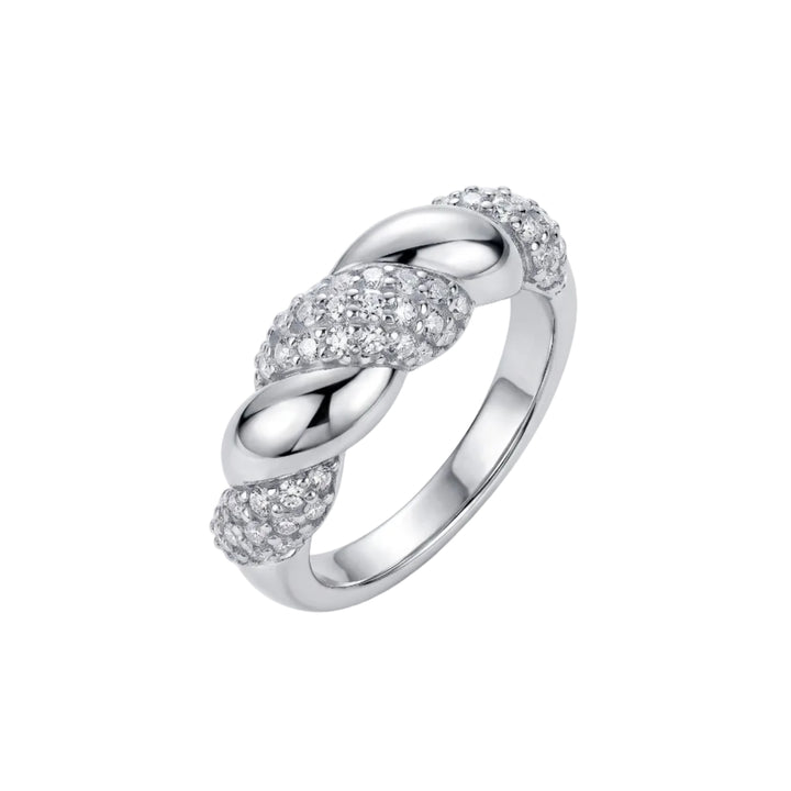 Twist Pave Ring (MG459)