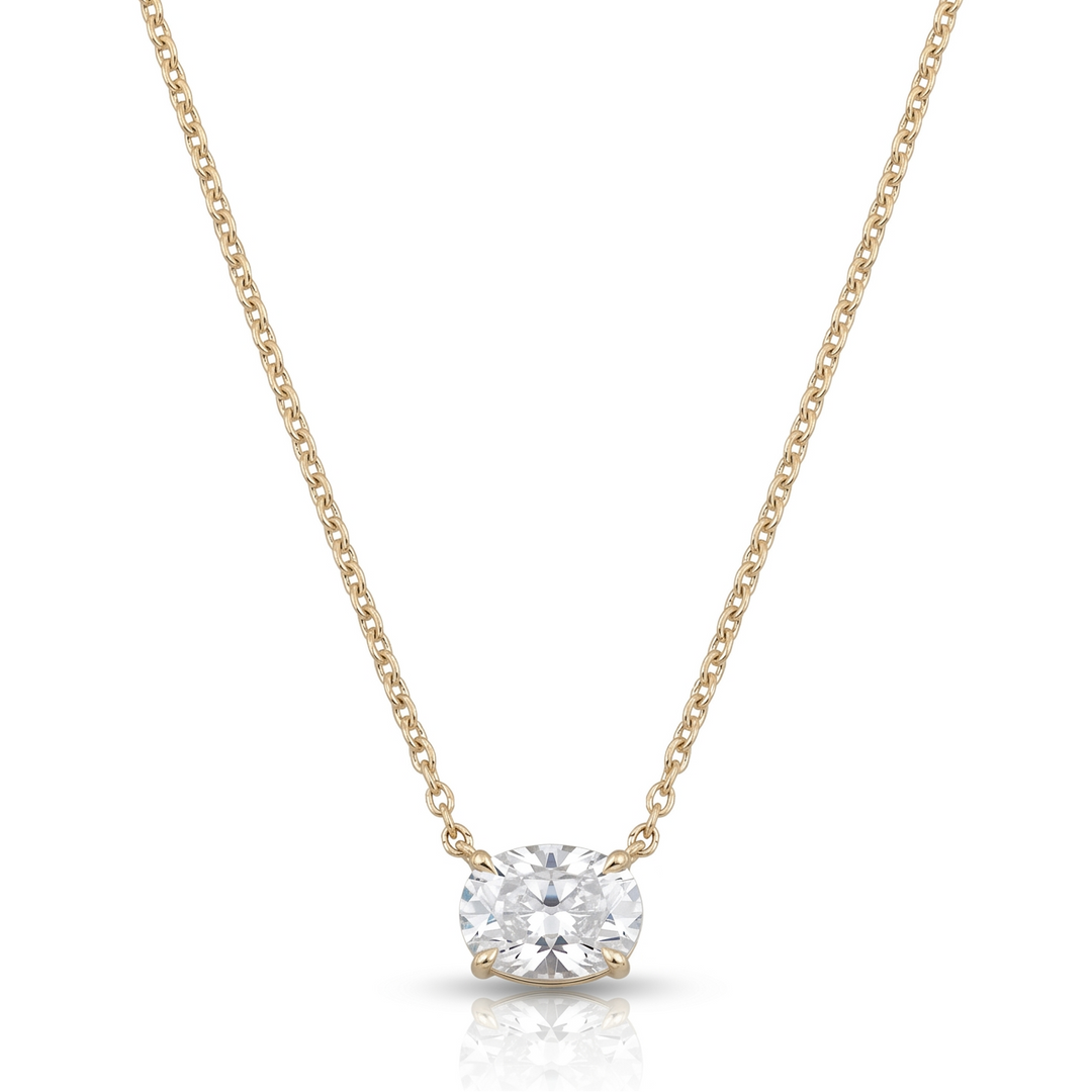 Nova Oval Necklace (MG152)