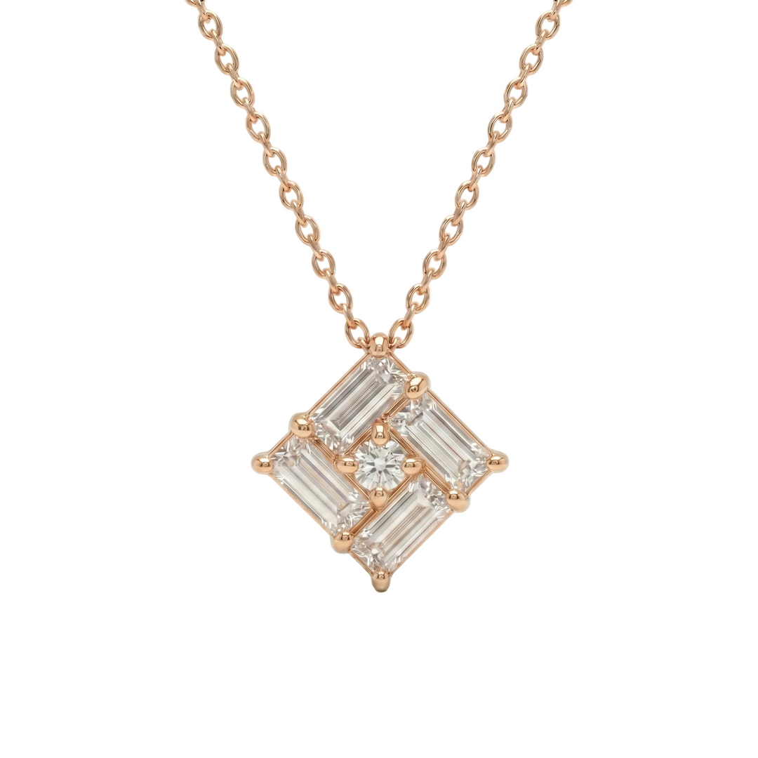 Ruby Bloom Necklace
