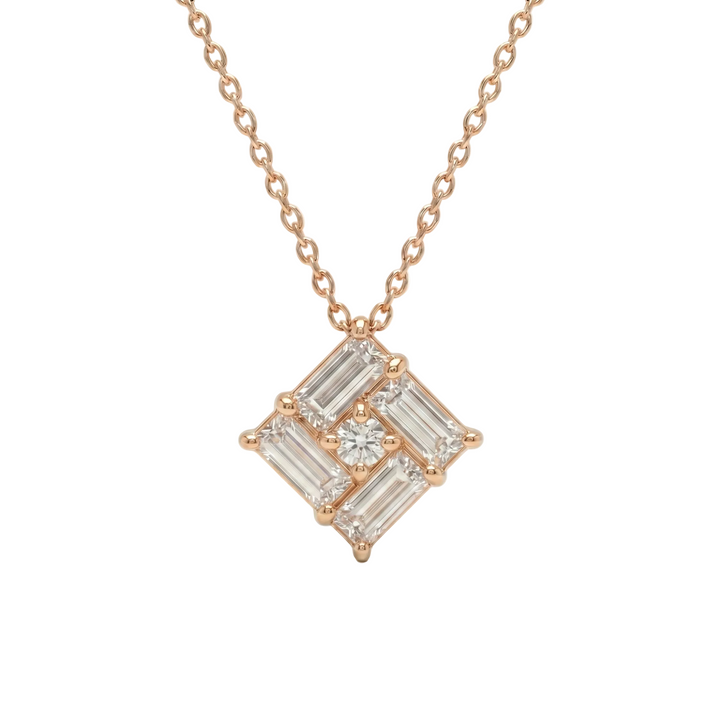 Ruby Bloom Necklace
