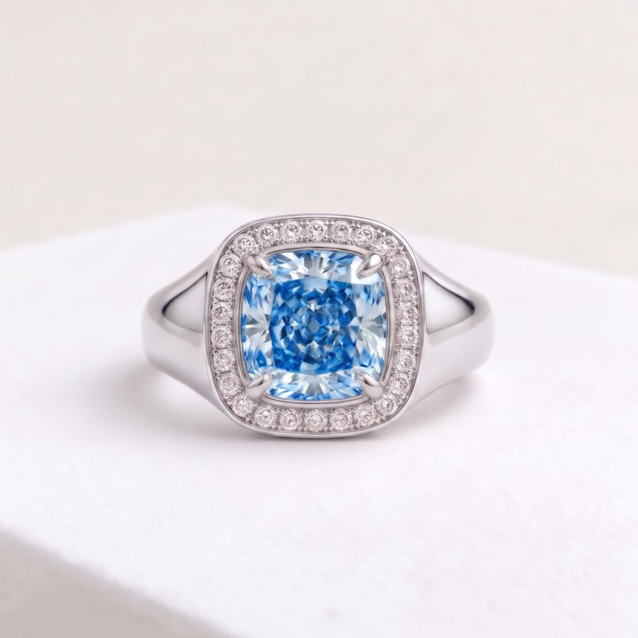 Petite Éclat Blue Pinky Ring (MG488)