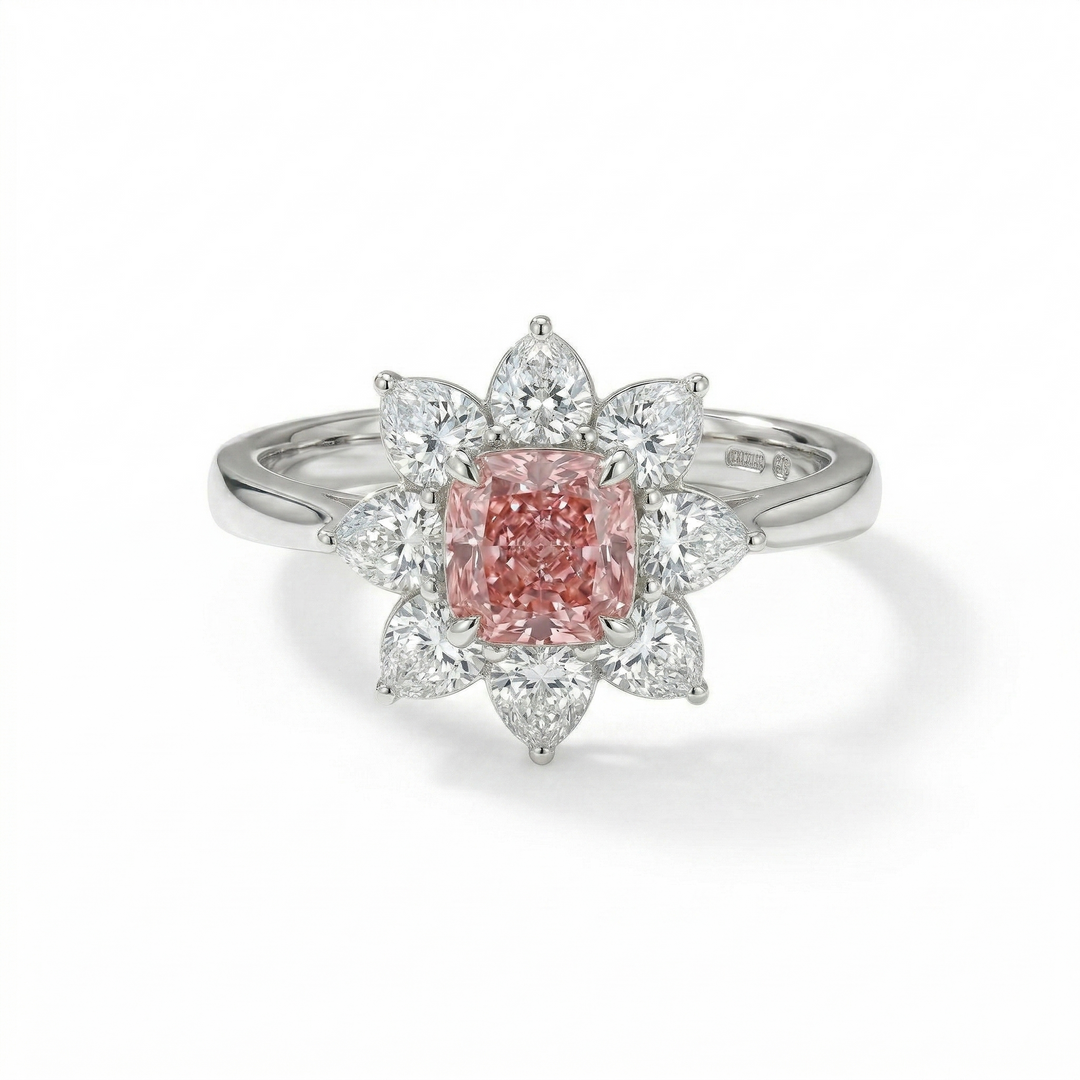 Pink Lotus Bloom Ring (MG212)