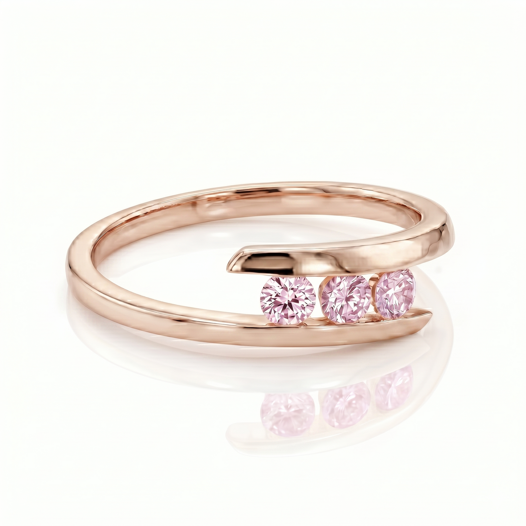Arc Trio Pink Ring (MG257)