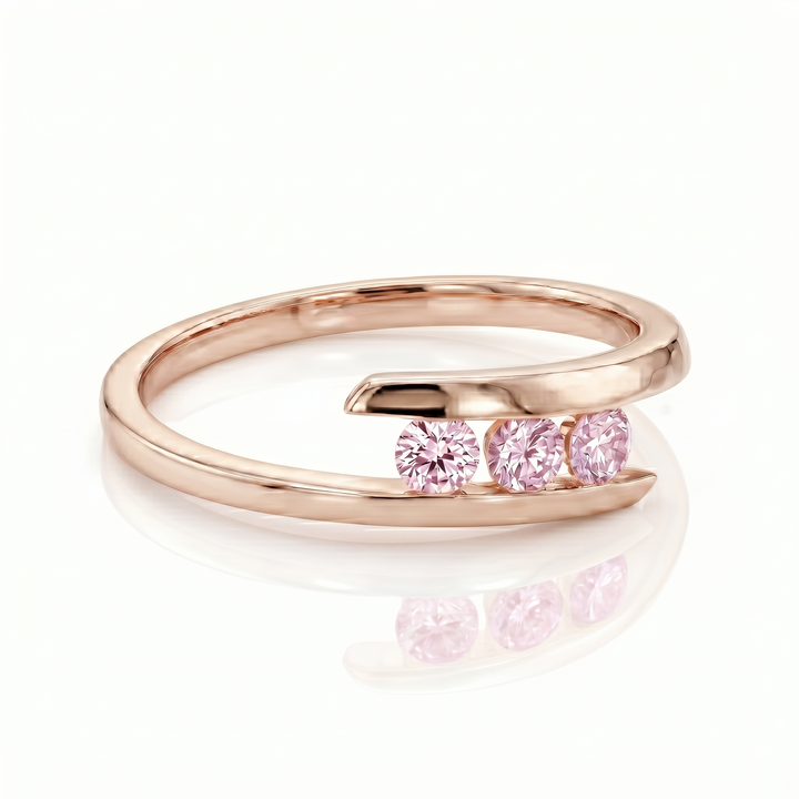 Arc Trio Pink Ring (MG257)