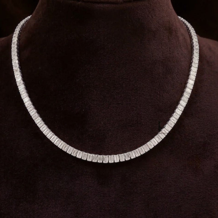 Round Tennis Necklace