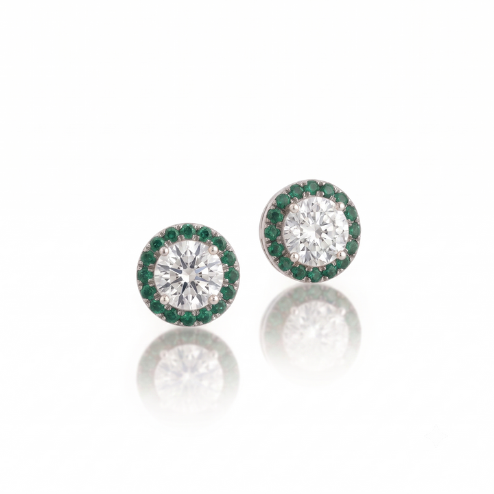 Round Cut Earrings – Radiant Muse
