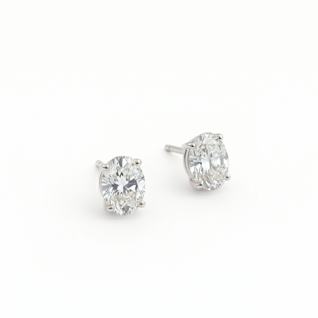 Oval Earring (MG038)